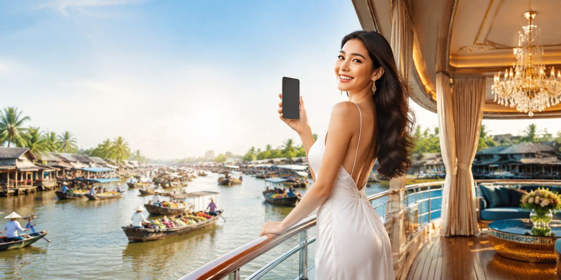 Người dùng Cần Thơ chơi slot jackpot trên điện thoại vào buổi tối